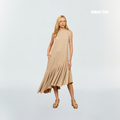 Long Sleeve Dress-Shirt with Asymmetric Hem