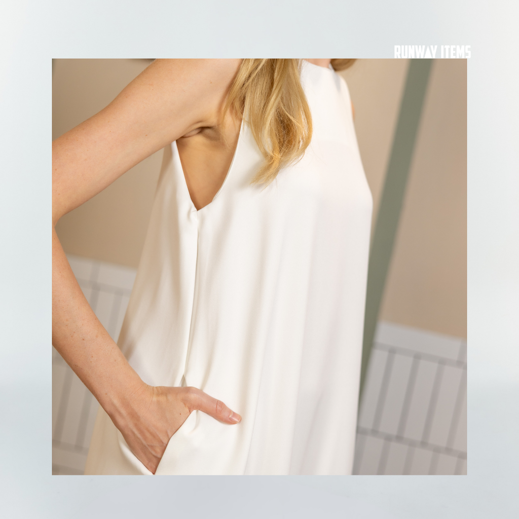 Cotton Short Ruffled Dress