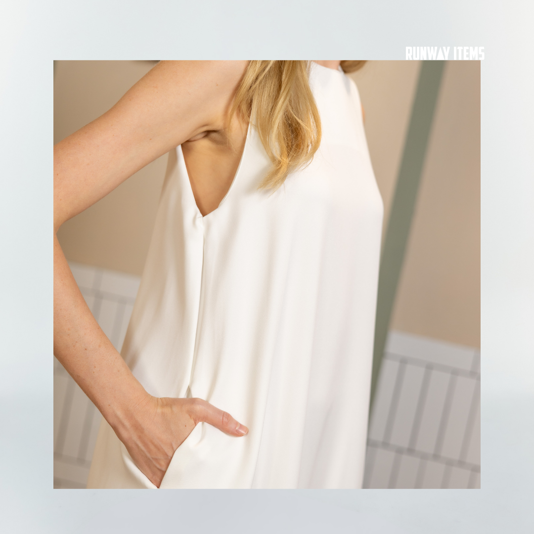 Cotton Short Ruffled Dress