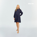 Asymmetric Panelled Shirt Dress