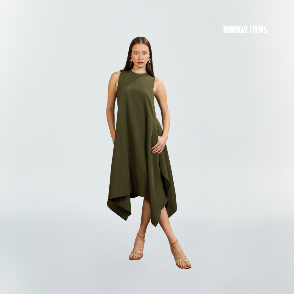 Cotton Dual Winged Side Dress