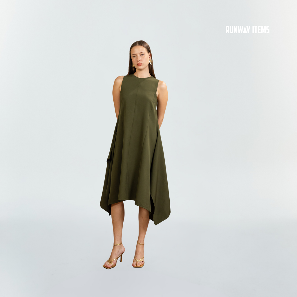 Cotton Dual Winged Side Dress
