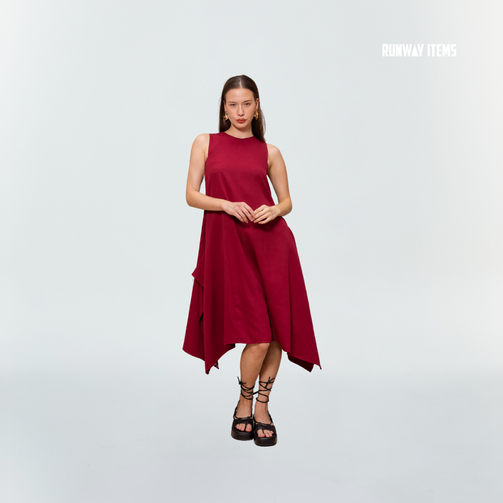 Cotton Dual Winged Side Dress