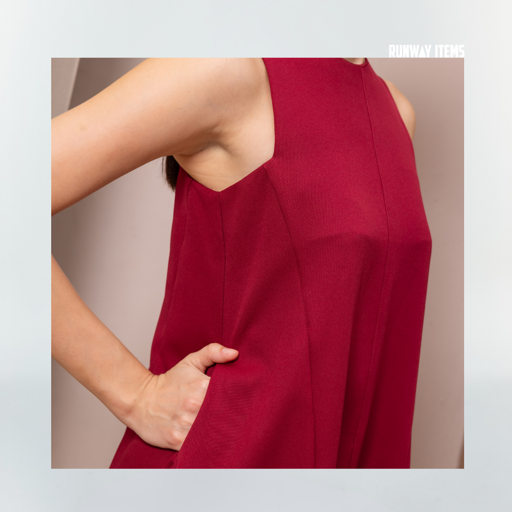 Cotton Dual Winged Side Dress